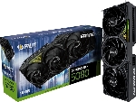 Видеокарта Palit GeForce RTX 5080 GamingPro V1, 16 GB GDDR7, 256 bit, 3xDisplayPort, HDMI, GPU 2617 MHz, вид 27