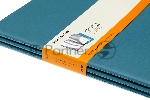 Блокнот Moleskine CAHIER JOURNAL CH023B44 XLarge 190х250 мм, обложка картон, 120 страниц, нелинованный, голубой (3 шт), вид 9