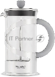 Френч-пресс Rondell Crystal Grey RDS-840, 1 л, стальной, вид 18