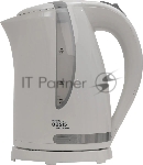 Чайник электрический Oasis K-2PW 1.7 л, 2200 Вт, белый корпус: пластик