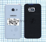 Задняя крышка для Samsung A320 Galaxy A3 (2017) синий