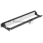 Патч-панель Lanmaster LAN-PPC48S6 19" 1U 48xRJ45 кат.6 STP