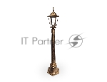 Светильник Ambrella light ST2039 GD/BK/CL золото/черный/прозрачный IP54 E27 max 40W D150*1100