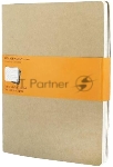 Блокнот Moleskine CAHIER JOURNAL QP421 XLarge 190х250мм обложка картон 120стр. линейка бежевый (3шт)