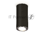 Светильник Ambrella Light XS7443003 SBK/PSL черный песок/серебро полированное MR16 GU5.3 (C7443, N7003)