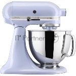 Миксер KitchenAid 5KSM125ELR фиолетовый, стационарный, 300 Вт, 4.8 л, 10 скоростей