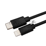 Кабель Rexant Type-C - Lightning 3A/1m/PVC/черный