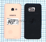 Задняя крышка для Samsung A320 Galaxy A3 (2017) розовый