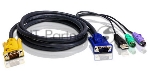 Кабель ATEN USB-PS/2 HYBRID CABLE.; 3M*2L-5303UP
