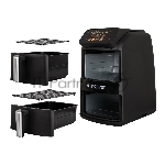 Аэрогриль Endever Skyline AF-131 черный, 3400 Вт, 5,5 + 5,5 л, сенсор, 8 программ, вид 4