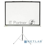 Экран Cactus 150x150см Triscreen CS-PST-150x150 1:1 напольный рулонный белый