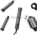 Фен-щетка Haier HHS-602 графитовый, 1400 Вт, 25 мм, вид 12