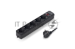 Сетевой фильтр ExeGate EX266859RUS SP-5-1.5B (5 розеток, 1.5 м, евровилка, черный)