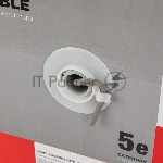 Кабель витая пара Rexant LIGHT U/UTP, cat.5e, ZH нг(А)-HF, 4PR, 24AWG, внутренний, серый, 305 м