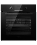 Духовой шкаф Kuppersberg HM 628 Black 11, High-Tech, 70 л, комбинированное управление, дисплей, таймер, 11 режимов, макс. температура 250 градусов, гриль, телескопические направляющие (на 1 уровень), энергоэффективность А, цвет черный, цвет фурнитуры черный