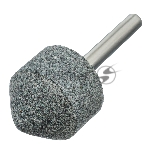 Шарошка абразивная, конус, для дрели, 25 x 25 мм, хвостовик d6 мм, 63С  Denzel