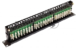Патч-панель высокой плотности 19', 48хRJ-45, UTP, Cat.5e, 1U