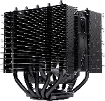 Кулер для процессора Noctua NH-D12L chromax черный, 120 мм, медь, 0-2000 об/мин, 22.6 дБ, 4 pin PWM, 148 Вт, высота 145 мм