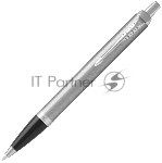 Ручка шариковая Parker IM Essential K319 (CW2143631) Brushed Metal CT M син. черн. подар.кор.