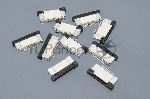Разъем FPC Half Coverage Bottom Contact 0.5K-BX-12PWB 12 pin высота 2мм шаг 0,5мм 10 шт