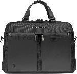 Деловая сумка Piquadro Orion CA6623S136/N с отделением для ноутбука черный ткань/натур.кожа