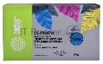 Картридж струйный Cactus CS-F9J67A (728XL) голубой (130 мл) для HP DJ T730/T830