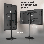 Стойка для телевизора ONKRON TS5060 с кронштейном 30"-60", черный