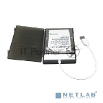 Контейнер для HDD AgeStar Внешний корпус 2.5" SATA HDD/SSD AgeStar SUBCP1 (BLACK) USB2.0, пластик, черный, безвинтовая конструкция 10610