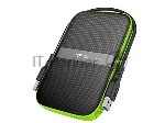Внешний жесткий диск Silicon Power USB 3.0 4Tb SP040TBPHDA60S3K A60 Armor 2.5" черный/зеленый