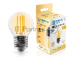 Лампа светодиодная 451523 Filament LED G45 15W E27 2700K 220-240V