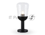 Светильник Ambrella light ST2085 BK/CL черный/прозрачный IP54 E27 max 40W D150*350