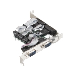 Контроллер ExeGate EXE-310 PCI-E, 4*COM port (OEM)