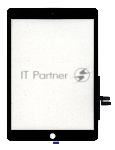 Сенсорное стекло (тачскрин) для Apple iPad 10.2 2020 (A2197) черное