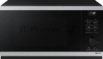 Микроволновая печь Samsung MS23DG4504ATBW нержавеющая сталь/черный, 23 л, 800 Вт, переключатели - сенсор, поворотный механизм