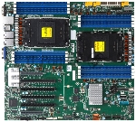 Материнская плата Supermicro MBD-X13DAI-T-B, LGA4677, Intel C741, 16xDDR5, 10xSATA, 2xM.2, 5xPCIe 5.0 x16, 1xPCIe 5.0 x8, D-Sub, 2x10Gb LAN, USB, E-ATX