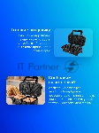 Вафельница Kitfort КТ-1674 1200Вт черный/серебристый, вид 9