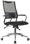 Кресло Бюрократ CH Balance-LUX KM-01 черный, сетка