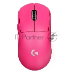 Мышь игровая беспроводная Logitech G PRO X Superlight 2 Pink (910-006801)