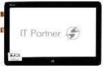 Сенсорное стекло (тачскрин) для Dell 5351P FPC-1 черное