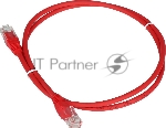 Патч-корд Lanmaster TWT-45-45-0.15-RD RJ-45 вил.-вилка RJ-45 кат.5E 0.15м красный ПВХ (уп.:1шт)