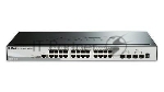 Сетевое оборудование D-Link DGS-1510-28P/A1A Управляемый стекируемый коммутатор SmartPro с 24 портами 10/100/1000Base-T с поддержкой PoE, 2 портами 1000Base-X SFP и 2 портами 10GBase-X SFP+