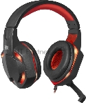 Гарнитура Defender WARHEAD G-370 черный/красный