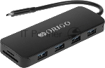 Док-станция ORIGO OU3390SNPD/B1, USB 3.0, USB 3.0/USB Type-C/RJ-45/HDMI/VGA/SD/TF/microSD/3.5мм, USB