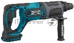 Перфоратор Makita DHR241Z, SDS-plus, 18 В, 1.9 Дж, от аккумулятора