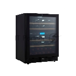 Винный шкаф встраиваемый Cellar Private CP043-2TBH чёрный, 129 л, 2 отсека, 43 бут., вид 6