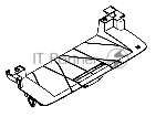 Крышка картриджа в сборе с выходным лотком HP LJ M28 (RM2-2515) OEM