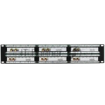 Патч-панель Lanmaster NM-PPU48C 19" 2U 48xRJ45 кат.5e UTP