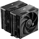 Кулер для процессора DEEPCOOL AK620 G2 DIGITAL NYX LGA1851/1700/1200/115X/AM5/AM4 (8шт/кор, TDP 260W, PWM, DUAL Fan 120мм, 6 тепл. трубок, Copper Base, черный) RET (R-AK620G2-BKNNMN-GJD-1)