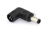 Переходник для ноутбуков Hp 7,4 pin 19.5V с 3-контактным разъемом