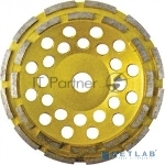 Диск алмазный шлифовальный, двойной ряд, FIT IT 125 мм. 39517